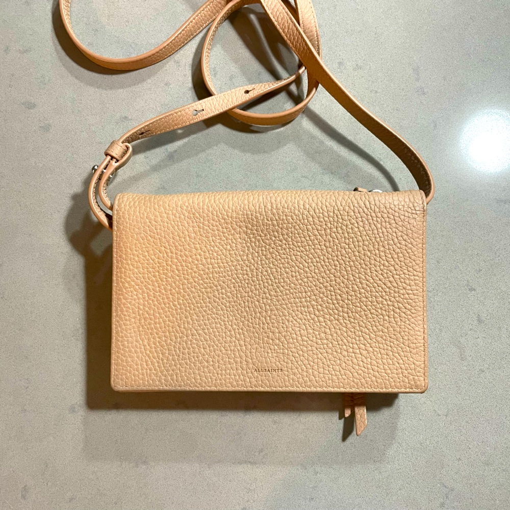 AllSaints Fetch Leather Bag
